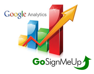 GoSignMeUp Now Allows Google Analytics