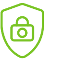 Shield icon with lock